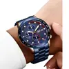 Reloj de Cuarzo Multifuncional Impermeable para Hombre Lige/Lige