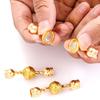 Acessórios para joias DIY fivela magnética redonda pulseira colar fivela de conexão fivela magnética elo de corrente de cauda W370