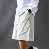 Shorts casuales de trabajo de verano para hombre, marca de moda estilo ins, shorts de verano para hombre de secado rápido y corte holgado