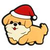 Nuevos dijes para zapatos con temática navideña del fabricante en stock, Decoración DIY de jardín para zapatos de dibujos animados, Decoración para funda de teléfono
