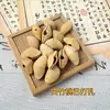 Kit de Materiales DIY para Colgante de Carrillón de Viento de Conchas: Clip de Terapia de Sonido de Concha, Campana de Agua de Melocotón de Bambú, Flor de Fruta Cardamomo Fénix Negro de Cobre