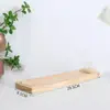 Soporte de exhibición para llaveros, estante de exhibición de joyería de madera maciza con ganchos, perchero para colgar accesorios pequeños, soporte de exhibición para pendientes, exhibidor de pulseras