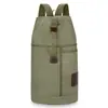 Mochila Deportiva de Lona Personalizada, Bolsa Tipo Barril, Mochila para Computadora de Viaje, Bolsa para Hombre, Bolsa Casual para Viaje y Escuela, Bolsa de Cosméticos