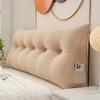 Nueva bolsa suave de pana impermeable para cabecera, respaldo grande, cama de dormitorio, cojín doble, almohada de respaldo, soporte lumbar, removible y lavable
