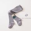 Primavera e Outono meia-calça infantil leggings meninas penteado algodão bebê princesa anti-Pilling meia-calça infantil agulha dupla Classe a