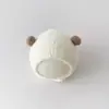 Sombrero de Otoño e Invierno para Bebés Niños y Niñas Protección para Orejas Cobertura Total Cortavientos Infantil Recién Nacido Niño Pequeño Forro de Felpa Cálido Lindo Sombrero con Protección para Orejas