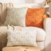 Nueva Almohada de Felpa de Calabaza Funda de Almohada Bordada de Calabaza Otoño Halloween Sala de Estar Sofá Cojín Decorativo Cojín