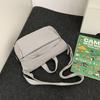 Bolso Bandolera de Tela de Nailon con Textura para Hombre y Mujer Pareja Ligero Portátil Bolso de Hombro Combinable Casual Estudiante Teléfono Móvil Bolso de Pecho