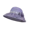 Sombrero de Sol para Exteriores de Verano, Transpirable de Malla, Ala Ancha, Estilo Pescador, Sombrero de Protección Solar Moderno y Elegante para Mujeres