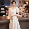 Vestido de Noche para Mujer 2026 Verano Nuevo Estilo, Adecuado para Uso Diario, Vestido de Fiesta para Socialités, Longitud Media para Registro de Matrimonio y Compromiso