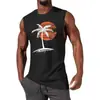 Colete sem mangas masculino de verão novo para comércio exterior transfronteiriço com estampa 3D, colete pullover esportivo simples casual