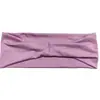 Diadema Deportiva Elástica de Color Sólido Nueva Europea y Americana Transfronteriza para Mujer Yoga Fitness Absorbe Sudor Banda para el Cabello Accesorios para el Cabello Diadema de Ala Ancha