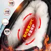 Zapatos de Algodón de Invierno para Hombre Botas de Nieve del Noreste para Hombre de Caña Alta con Forro de Terciopelo Grueso Suela Gruesa Zapatos de Cuero para Hombre de Mediana Edad con Cordones Zapatos tipo Papá