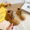 Dr. Infantil. Botas Martens 2026 Otoño Nuevo Estilo Niños Piel Suave Suela Suave Botas Cortas Niñas Uso Exterior Versátil Botas Estilo Británico