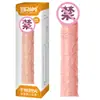 Estimulación Agradable con una Funda de Pene de Jade tipo Leña, Anillo para Pene Masculino Ensanchado y Engrosado, Venta al por Mayor y Dropshipping de Juguetes Sexuales