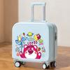 Maleta de 18 pulgadas Dibujos Animados Mini Maleta de Cabina Ligera Rueda Silenciosa Carrito Infantil Adecuado Caja con Contraseña de 20 pulgadas