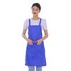 Delantal Uniforme de Color Sólido Personalizado con Correas para Cocina, Publicidad de Alimentos, Impresión de Logotipo, Estilo Simple, Sin Mangas