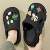 En stock 2024 Zapatos Nuevos para Hombre para Zapatos de Hombre para Pisar Estiércol Sensación Verano Exterior Exterior Playa Suela Gruesa Antideslizante Pareja Hombre