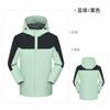 Chaqueta de Montañismo Fina para Exteriores, Impermeable y a Prueba de Viento, Estilo Nuevo, para Hombres y Mujeres, Estilo Pareja, Chaqueta de Primavera y Otoño, Logo de Fábrica