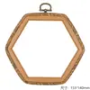 Directamente del fabricante: Aros de Bordado Color Caramelo DIY, Aros de Bordado Vintage, Herramientas y Accesorios de Bordado, Aros de Bordado, Anillos de Bordado de Punto de Cruz