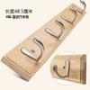 Gancho de Puerta Creativo Gancho de Pared Estilo Europeo Colgador de Ropa Gancho de Pared para Baño Gancho de Pared de Bambú para Cocina