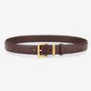 Cinturón de Cuero para Mujer, Accesorio de Alta Gama, Neutro y Sencillo, Estilo Nuevo, Versátil, Cinturón de Cuero para Mujer para Combinar con Jeans