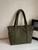 Bolsa de Invierno de Gran Capacidad para Estudiantes Femeninas que Van a Clase Bolso de Hombro de Terciopelo Bolsos Versátiles Casuales de Hombro