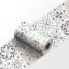 Rodapé Floral Estilo Étnico Boêmio para Decoração de Parede de Sala de Estar de Pousada Adesivo Decorativo Autoadesivo para Linha da Cintura