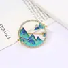 Moderna Flor de Ojal Broche Transfronterizo Broche Mariposa Antiexposición para Mujer de Gama Alta Nuevo Corsage de Nicho de Gama Alta