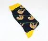 Calcetines de algodón para hombre creativos de caña personalidad calcetines transfronterizos caricatura al por mayor algodón personalidad estilo europeo y americano calcetines de animales y frutas