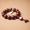 Pulseira de Sândalo Vermelho Nepal Verdadeiro Vênus Alta Densidade de Óleo Joias de Lótus Pulseira de Sândalo Vermelho Argila de Madeira Brinquedo de Madeira Atacado
