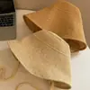 Sombrero de Paja de Algodón y Lino Estilo Japonés para Mujer con Circunferencia de Cabeza Grande, Sombrero de Sol de Ala Ancha para Vacaciones en la Playa, Sombrero Transpirable con Protección Solar