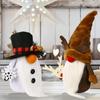 Nuevo Producto Transfronterizo Decoraciones Navideñas Paquete de Regalo de Navidad Adornos de Muñeco Decoración para el Hogar Ventana Regalos Navideños para Niños