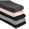 Leggings de algodón acanalado con rayas verticales gruesas para otoño e invierno con bucles para los pies, pantalones cálidos para mujer, pantalones de una pieza con pies al por mayor