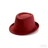 Chapéu de Jazz Preto Moderno, Chapéu de Cowboy Ocidental, Chapéu Michael Jackson, Chapéu Estilo Britânico para Street Dance para Homens e Mulheres