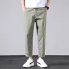 Pantalones Casuales de Pierna Recta de Seda de Hielo Verano 2026 Pantalones para Hombre