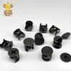 Pistola conector tres en uno Jishengfa de 12 cm color negro con tapa de aleación de zinc, rueda excéntrica, conector rápido de instalación dos en uno