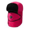 Chapéu Masculino de Inverno para Esqui com Proteção para as Orelhas à Prova de Frio Quente Chapéu Lei Feng Feminino para Atividades ao Ar Livre Ciclismo à Prova de Vento Chapéu Grosso de Algodão em estoque