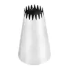 Acero Inoxidable 430 Crema Pezón Soldadura por Puntos Medio Montaje Pezón Pastel Decorativo Galletas Alimento Suplementario Frijol Disuelto Herramienta para Hornear