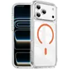 El Nuevo Anillo Magnético Crystal Shield es Adecuado para Funda de Teléfono Transparente para iPhone 17 Pro Max y Funda Protectora Anticaídas para Apple 17