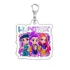Chaveiro de Grupo Feminino Caçador de Demônios Kpop Mercadoria Caçador de Demônios Pingente Acrílico de Anime Estojo para Caneta Presente Acessórios para Bolsa