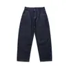 Ropa Vintage 2025 Otoño Nuevo Estilo Japonés Marca de Moda Anti-Decoloración Pintura de Personalidad Puntos Jeans Casuales de Pierna Recta para Hombre
