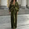 2026 estación independiente de ropa para mujer transfronteriza Amazon AliExpress: estilo suave, cintura ajustada, mono de terciopelo con cuello en V