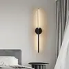 Luminária de Parede para Corredor Interno de Sala de Estar, Cabeceira, Estilo Nórdico, Luz de Luxo, Novo Estilo, Sensação de Alto Padrão, Luminária de Parede Decorativa para Parede de Fundo de Sofá, Atacado