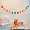 Estilo Ins Globo Banderín de Tirar Flor de Globo Fiesta de Cumpleaños Lugar de Boda Decoración Banderines de Papel Decorativos Venta al por Mayor