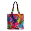 Bolsa de Mão Pintura a Óleo Tie-Dye Graffiti 2022 Nova Bolsa 3D Tecido Oxford Tendência Bolsa Tote Feminina