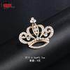 Broche Exquisito Versátil Anti-Exposição, Acessório de Emblema para Terno e Cheongsam, Decoração Clássica de Pérola para Casamento, Flor de Peito Fixa