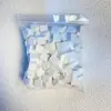 Manicura Parche Pegamento Esponja Bloque Herramienta Degradado Manchado Rubor Uña Pinza Metálica Uña Especial Mini