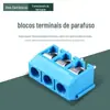 Bloco terminal de PCB pronto para uso conector de terminal bloco terminal em linha AM301-5.0