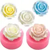Vela Aromaterápica Perfumada Rosa Cruzada Molde de Silicone Gesso Cola Macia Cimento Decoração de Micro Paisagem Molde de Sabão